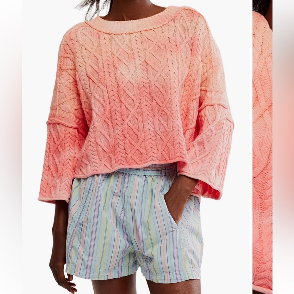 Free People Washed Ashore Sweater, XS